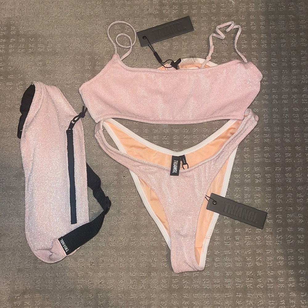 Triangl Mica Blush Bikini L